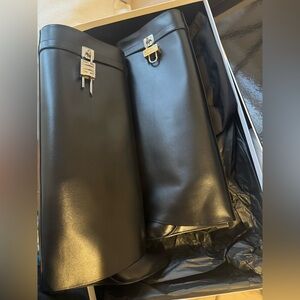 Black givenchy shark lock boots Brand new